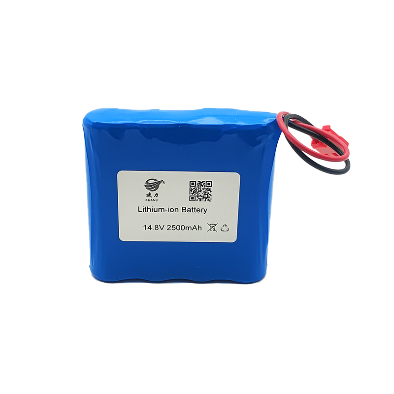 14.8v 2500mah ትልቅ አቅም ያለው የሊቲየም ባትሪ ጥቅል አቅርቦት