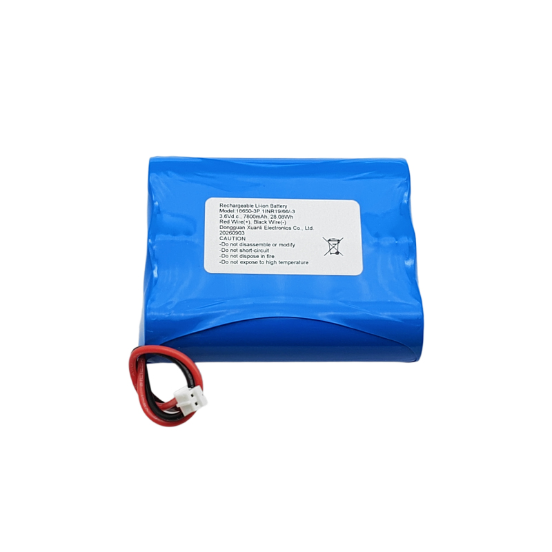 3.6V 7800mAh 18650 
