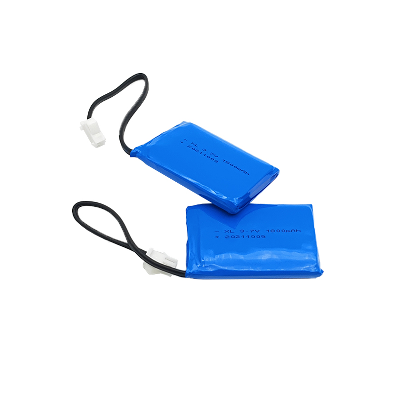 3.7V 1800mah ceallraí litiam rechargeable