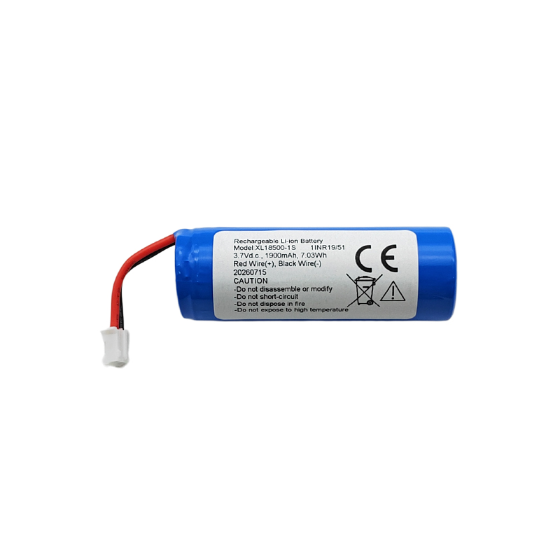 3.7V 1900mAh 18500 