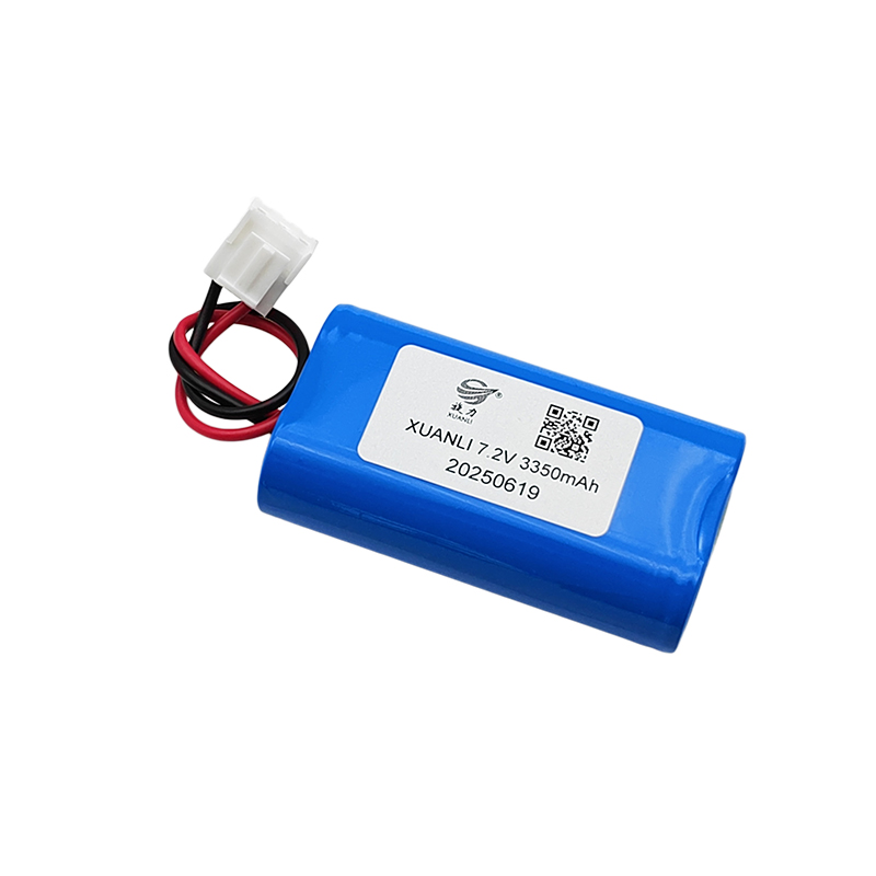 7.2V 3350mAh 18650 