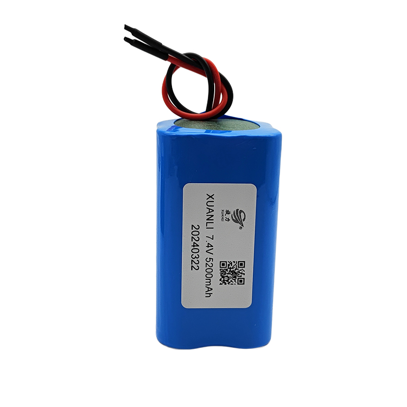 Batterie au lithium cylindrique 7,4 V