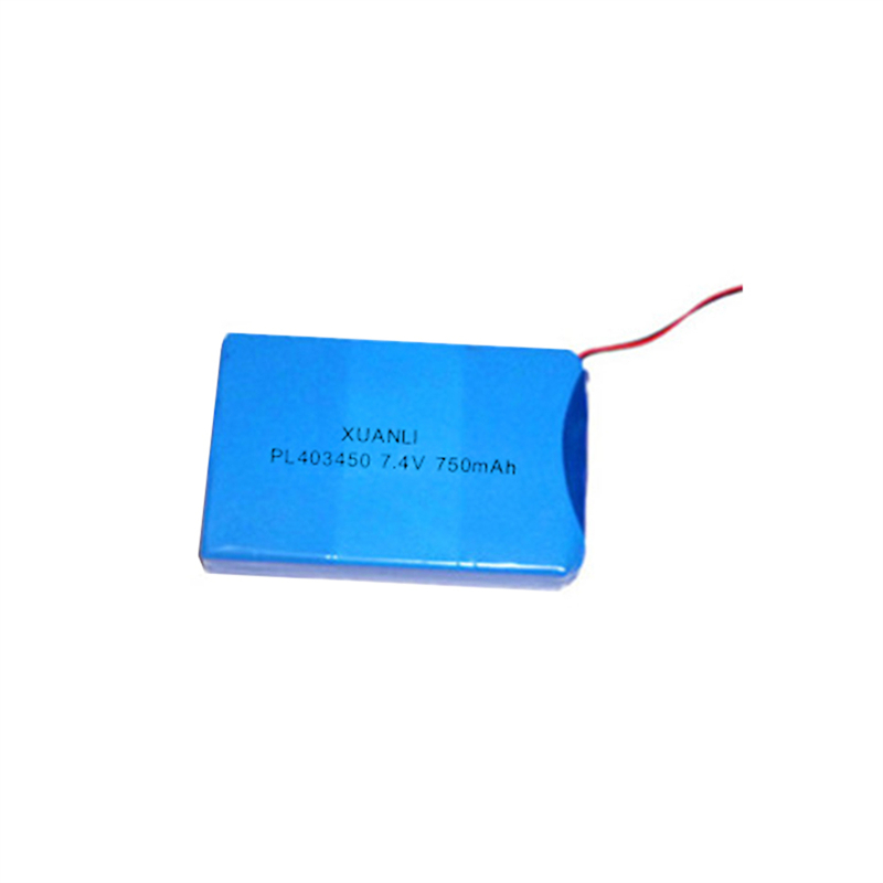 7.4V 750mAh 403450 