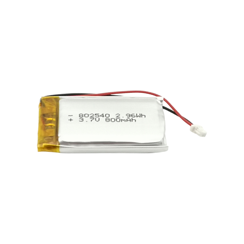 802540 800mAh 3.7V 